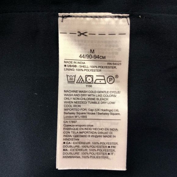 Banana Republic Black Floral Valeri Long Sleeve Ladder Stitch Smocked Dress sz M - Picture 11 of 12